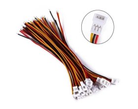 Micro JST (MCX) 3PIN 1.25 wtyk+gniazdo z przewodem 