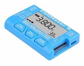 Miernik CellMeter 8 Tester Napięcia Serw ESC Li-Po Li-Ion Li-Fe NiMH NiCd | L150 