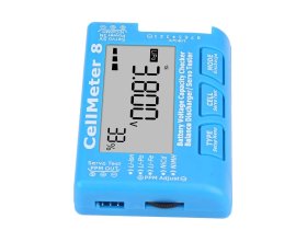 Miernik CellMeter 8 Tester Napięcia Serw ESC Li-Po Li-Ion Li-Fe NiMH NiCd | L150 