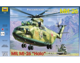  MIL MI-26 SOVIET HEAVY HELICOPTER "HALO" 1:72 | Zvezda 7270