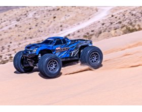 Traxxas Mini Maxx BL-2S 4WD 1/12 Niebieski | 107154-1-BLUE TRAXXAS
