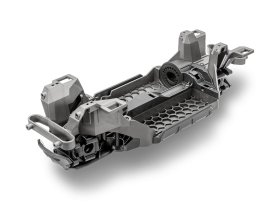 Traxxas Mini Maxx BL-2S 4WD 1/12 Czarny | 107154-1-BLK TRAXXAS