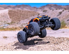 Traxxas Mini Maxx BL-2S 4WD 1/12 Pomarańczowy | 107154-1-ORNG TRAXXAS