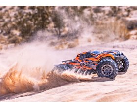 Traxxas Mini Maxx BL-2S 4WD 1/12 Czarny | 107154-1-BLK TRAXXAS