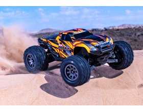 Traxxas Mini Maxx BL-2S 4WD 1/12 Czarny | 107154-1-BLK TRAXXAS