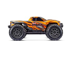 Traxxas Mini Maxx BL-2S 4WD 1/12 Pomarańczowy | 107154-1-ORNG TRAXXAS