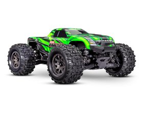 Traxxas Mini Maxx BL-2S 4WD 1/12 Zielony | 107154-1-GRN TRAXXAS