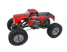 Mini Rock Crawler 1:16 4WD 2.4GHz 4CH RTR - czerwony
