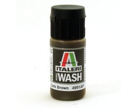 Model Wash Dark Brown (for light colors) | 4951AP ITALERI