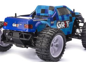 Monster Truck EMXT-1 1:10 Electric 4WD RTR 2,4GHz (niebieska kostka) - HIMOTO