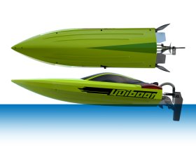 Motorówka Model Łodzi RC Mosasaurus 577mm Bezszczotkowa Szara | UDI018 UDI RC