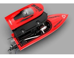 Motorówka Model Łodzi RC Rapid 424mm Czerwona | UDI009 UDI RC