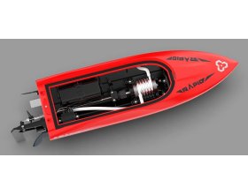 Motorówka Model Łodzi RC Rapid 424mm Czerwona | UDI009 UDI RC