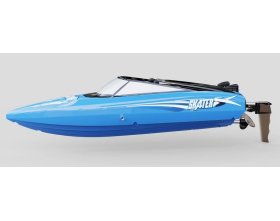 Motorówka Model Łodzi RC Skater 345mm Niebieska | UDI034 UDI RC