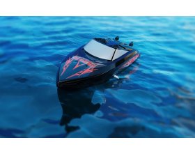Motorówka Model Łodzi RC Skater 345mm Czarna | UDI034 UDI RC