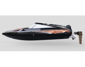 Motorówka Model Łodzi RC Skater 345mm Czarna | UDI034 UDI RC