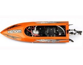 Motorówka Model Łodzi RC Venom 324mm Pomarańczowa | UDI001 UDI RC