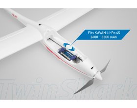 Motoszybowiec Kavan 304TS TwinShark 2700mm ARF | KAV02.8077