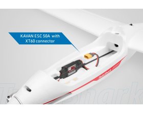 Motoszybowiec Kavan 304TS TwinShark 2700mm ARF | KAV02.8077