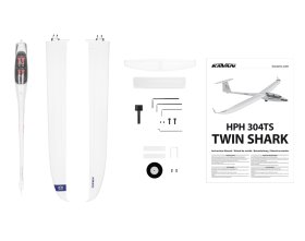 Motoszybowiec Kavan 304TS TwinShark 2700mm ARF | KAV02.8077