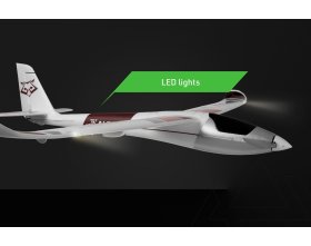 Motoszybowiec Kavan Alpha 1500 V2 ARF 1492mm Czerwony | KAV02.8076V2