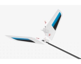 Motoszybowiec Kavan Falke 1800mm ARF Niebieski | KAV02.8087