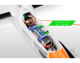 Motoszybowiec Kavan Pulse 2200mm V2 ARF Pomarańczowy | KAV02.8091