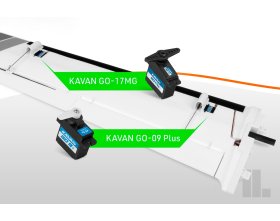 Motoszybowiec Kavan Pulse 2200mm V2 ARF Pomarańczowy | KAV02.8091