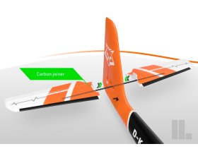 Motoszybowiec Kavan Pulse 2200mm V2 ARF Pomarańczowy | KAV02.8091
