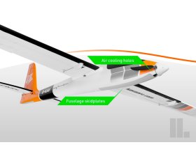 Motoszybowiec Kavan Pulse 2200mm V2 ARF Pomarańczowy | KAV02.8091