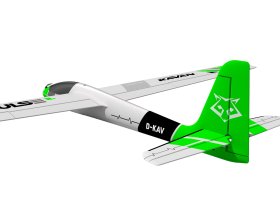 Motoszybowiec Kavan Pulse 2200mm V2 ARF Zielony | KAV02.8092