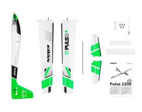Motoszybowiec Kavan Pulse 2200mm V2 ARF Zielony | KAV02.8092