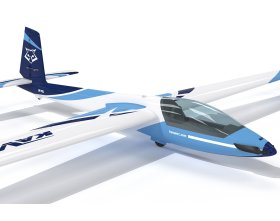 Motoszybowiec Kavan Swift S-1 2400mm ARF Niebieski | KAV02.8082