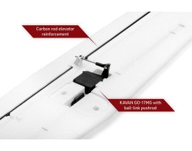 Motoszybowiec Kavan Swift S-1 2400mm ARF Czerwony | KAV02.8083