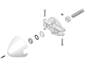 MULTIPLEX XENO Piasta Śmigła z Kołpakiem Spinner Assembly | 733504