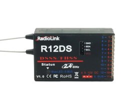 Nadajnik AT9S z odbiornikiem R9DS (10CH) | 1RL0010 RADIOLINK