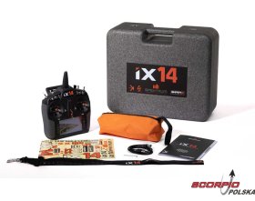 Nadajnik Spektrum iX14 DSMX + walizka (bez odbiornika)