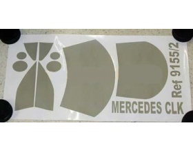 Naklejki (szyby) do Mercedesa CLK-GTR - FG 9155/02