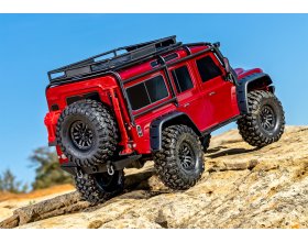 NOWY! TRX-4 Land Rover Defender Bezspinkowy Clipless Body 1/10 (piaskowy) | 82256-4 TRAXXAS