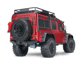 NOWY! TRX-4 Land Rover Defender Bezspinkowy Clipless Body 1/10 (piaskowy) | 82256-4 TRAXXAS