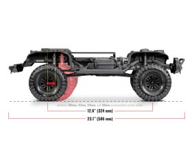 NOWY! TRX-4 Land Rover Defender Bezspinkowy Clipless Body 1/10 (piaskowy) | 82256-4 TRAXXAS