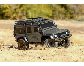 NOWY! TRX-4 Land Rover Defender Bezspinkowy Clipless Body 1/10 (srebrny) | 82256-4 TRAXXAS