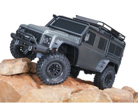 NOWY! TRX-4 Land Rover Defender Bezspinkowy Clipless Body 1/10 (piaskowy) | 82256-4 TRAXXAS