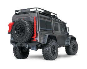NOWY! TRX-4 Land Rover Defender Bezspinkowy Clipless Body 1/10 (srebrny) | 82256-4 TRAXXAS