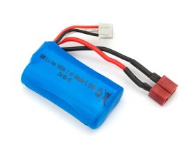 Pakiet Li-Ion 800mAh 7,4V 2S Dean-T BlackZon Slyder | 540037 HPI