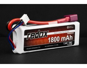 Pakiet LiPo 1800mAh 2S 7,4V 30C | REDOX