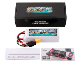 Pakiet LiPo 2700mAh 14,8V 4S1P 30C XT60 (Soaring) | GEA274S30X6GT GENS ACE
