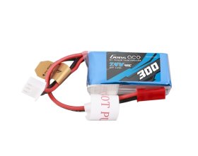 Pakiet LiPo 300mAh 7,4V 2S1P 45C | GEA3002S45JST GENS ACE