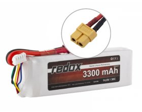 Pakiet LiPo 3300mAh 4S 14,8V 30C | REDOX