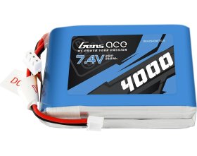 Pakiet LiPo 4000mAh 7,4V 2S 1C (RX) | GENS ACE